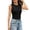 shirts for women graphic clearance-Black, variant on Women's Casual Textured Tank Top Summer Solid Color Sleeveless T-Shirt Soft Ribbed Knit Shell Top for Ladies Lightweight Fashion Layering Vest Tee