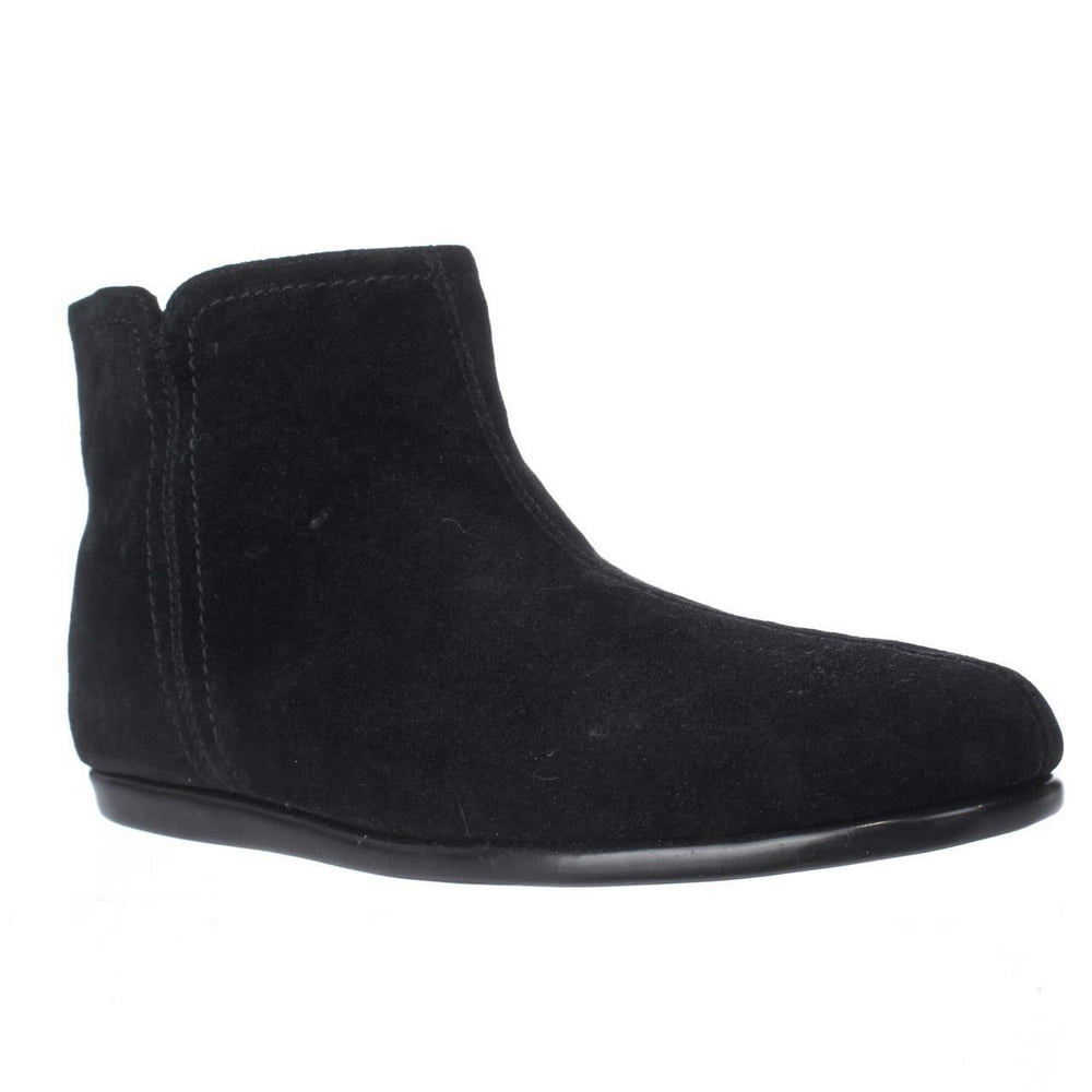 black flat booties target