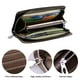thumbnail image 3 of Cartera larga de mujer, bolso de mano con cremallera de moda., 3 of 5