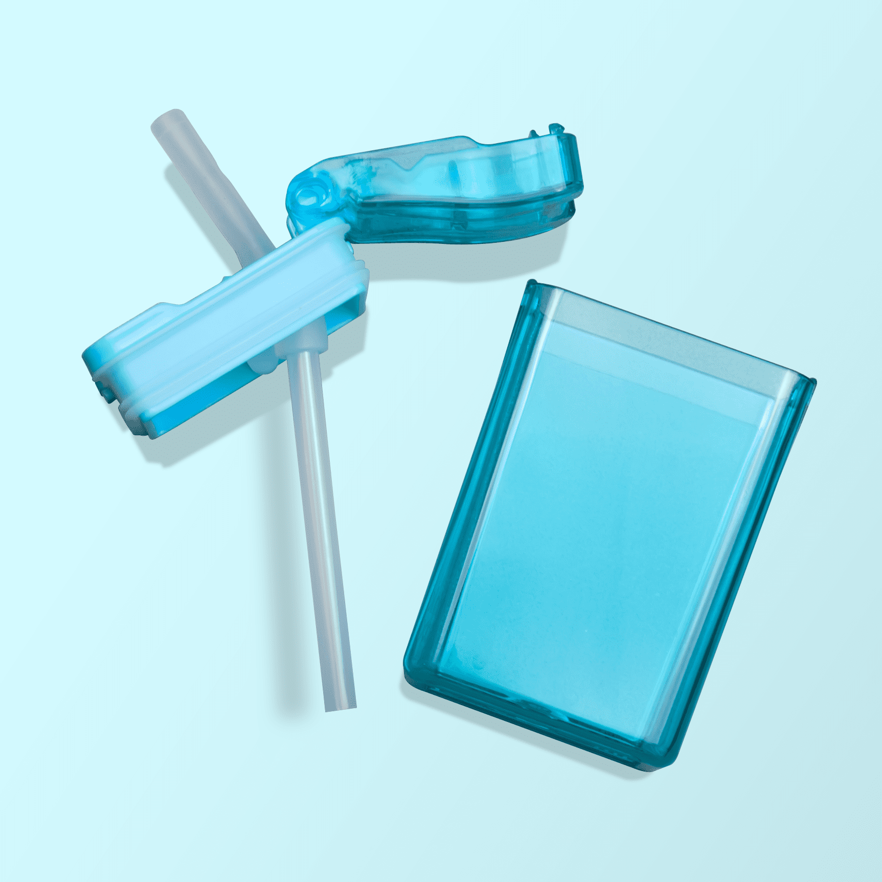 Drink in the Box from Kitchen Innovations (8 oz) - Blue