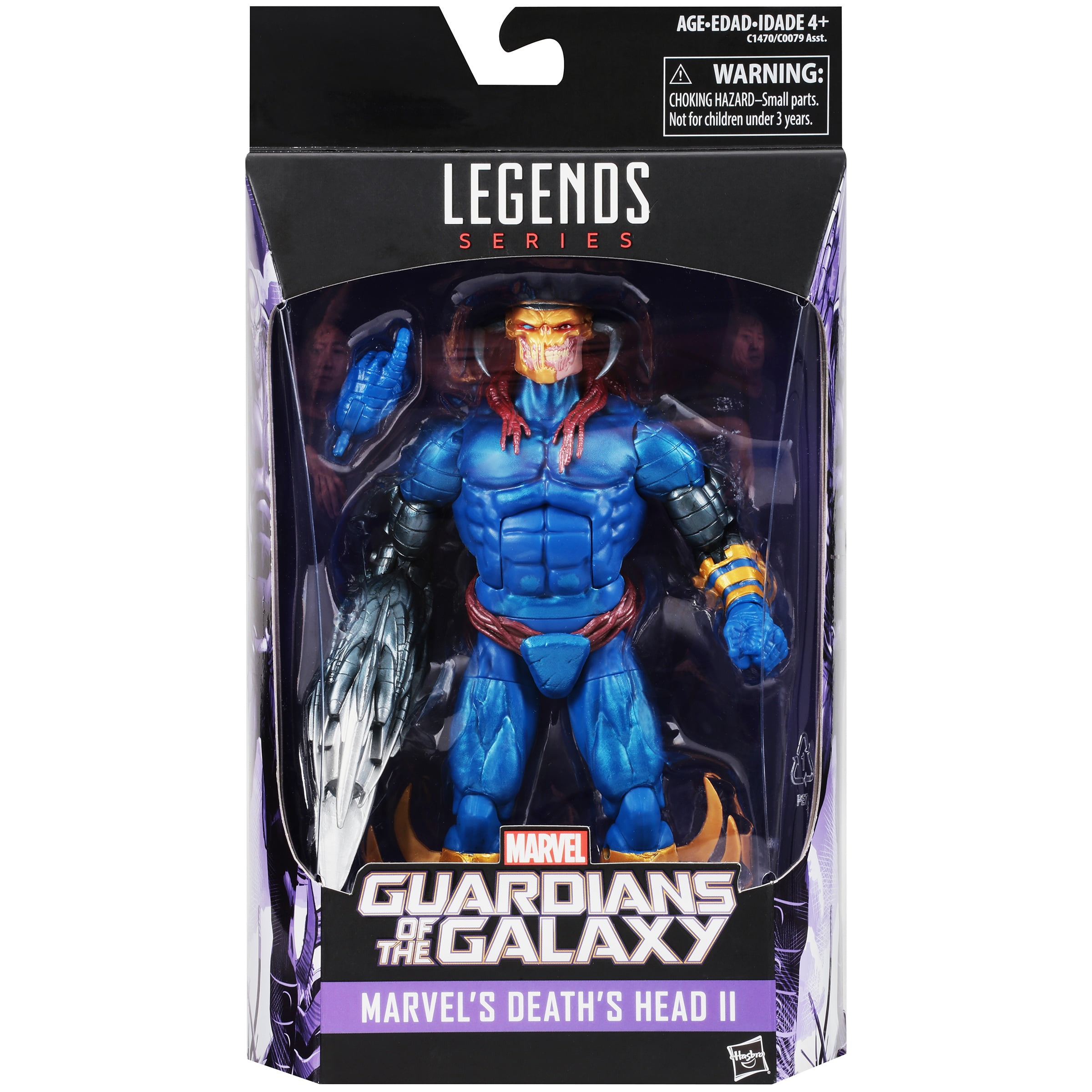 Hasbro Marvel Guardians of the Galaxy Legends Series Marvel's Death's Head II Action Figure