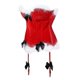 thumbnail image 4 of Sexy Velvet Christmas Corsets Women Miss Santa Bustier Corselet Bowknots Zipper Side Overbust Corset S-6XL, 4 of 5