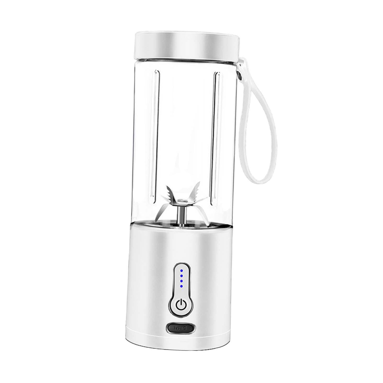 Baoblaze Electric Juicer Cup Handheld 530ml Travel Juicer Cup for Travel Work Camping White