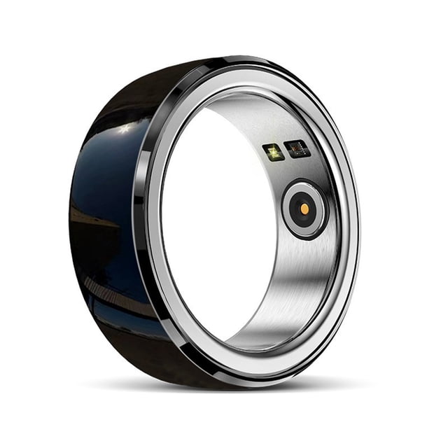 Anillo Inteligente Smart Ring, Modo Multideporte Grabación de Actividades de Salud, Monitor de Ritmo Cardíaco, Sueño y Fitness, Resistente al Agua IP68, Batería de Larga Duración, Anillo para Ho