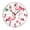 Fclock030, variant on YladaFaie Bathroom Flamingo Tropical 12 Inch Round Wall Clock, Analog Quiet Non Ticking Desk Clocks,Flamingos Wall Clock for Home Kitchen/Living Room/Bedroom/Bathroom/Office