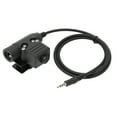 thumbnail image 2 of U94 PTT Plug, High Strength PTT 3.5mm Mobile Phone Plug Clear Voice Headset System Adapter U94 Headset PTT  for 3.5mm Mobile Phone Plug, 2 of 8