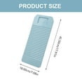 thumbnail image 3 of MasteelfCA Plastic Rectangle Washboard Hand Washing Board Household Wash Board Plastic Washboard, 3 of 9