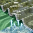 thumbnail image 2 of Teler Cooling Blanket for Hot Sleepers, Lightweight Summer Cold Thin Blankets for Sleeping, Twin Size(60.2"*80.2"), Aqua Green, 2 of 9