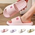 thumbnail image 2 of PADFRYBK Casual Bathroom Slippers For Women Antislip Breathable Home Shoes Indoor And Outdoor Waterproof Shoes High-End Summer Slippers, 2 of 9