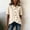 Apricot, variant on Women's Asymmetrical Hem Button Up Shirt – Lapel Collar Short Sleeve, Relaxed Fit Solid Color Summer Casual Top Apricot，S