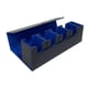 thumbnail image 3 of Caja de almacenamiento de cartas con 5 compartimentos para más de 400 cartas. Caja estándar para guardar cartas. Azul, 3 of 9