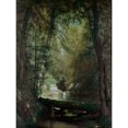 thumbnail image 2 of The Trout Pool Worthington Whittredge (1820-1910 American) Oil On Canvas Poster Print (18 x 24), 2 of 4