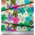 thumbnail image 3 of Soimoi polyester Crepe Fabric Artistic Flower Print Sewing Fabric Yard 42 Inch Wide, 3 of 3
