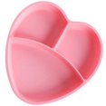 thumbnail image 1 of Pink Silicone Training Bowl for Kids Dining Safe and Durable Design, 1 of 3