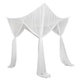 thumbnail image 1 of Red para dosel de cama 2x 4 de Esquina, Cama Colgante, Dosel, Cortina, Ropa , Mosquitera Fanmusic Red para dosel de cama, 1 of 7