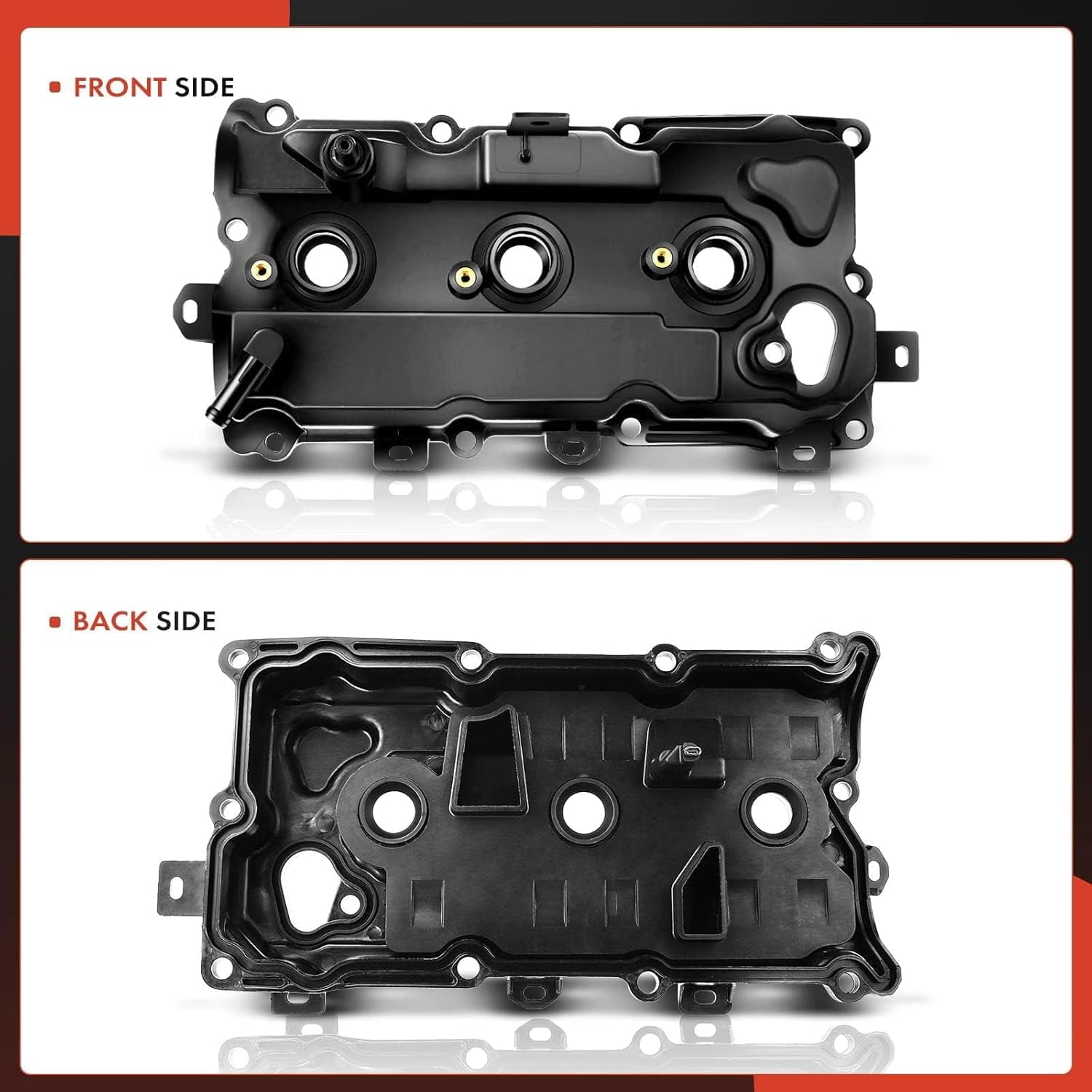 A-Premium Engine Valve Cover Kit with Gasket Compatible with Nissan Murano 2009-2014 Quest 2011-2014 3.5L