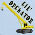 thumbnail image 2 of CafePress - Lil' Crane Operator Infant Bodysuit - Baby Light Bodysuit, Size Newborn - 24 Months, 2 of 4
