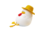thumbnail image 1 of Duck Silicone Colorful Lamp USB Charging Pat Night Light LED Children's Cute Cartoon Sleep Atmosphere Night Light, 1 of 4