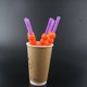 thumbnail image 4 of Pajita de calabaza de Halloween NikouMX 5 unidades morado, 4 of 8