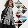 thumbnail image 5 of Angel Kiss Multi pocket women's shoulder bag with detachable straps, 5 of 5