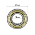 thumbnail image 4 of Deep Groove Ball Bearing 6901ZZ Double Shield, 12mm x 24mm x 6mm Carbon Steel Bearings 8Pcs, 4 of 4