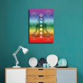 thumbnail image 3 of AVOI Chakra Chart Poster-7 Chakra Yoga Spiritual Wall Art Decor Crystal Reiki Knowledge Infographic Energy Healing Meditation Zen Art Hippy Room Decor Unframe: 8x10inch(20x25cm), 3 of 5
