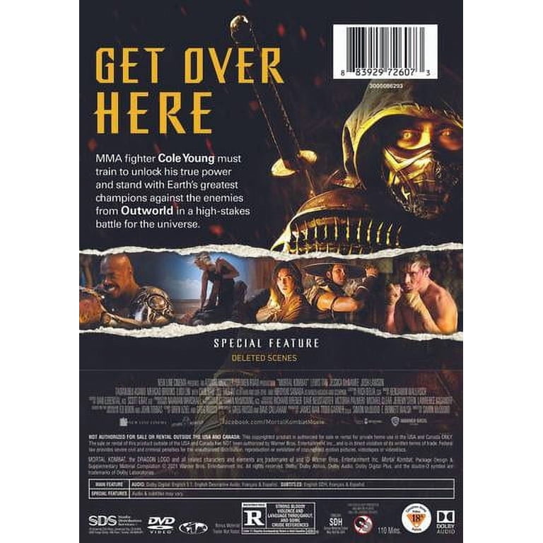 Mortal Kombat [DVD], Feature,Action, Science Fiction, Action