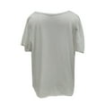 thumbnail image 4 of CEHVOM T-Shirt Ample Décontracté d'Été pour Femme à Manches Courtes Rondes à Imprimé Floral, 4 of 5