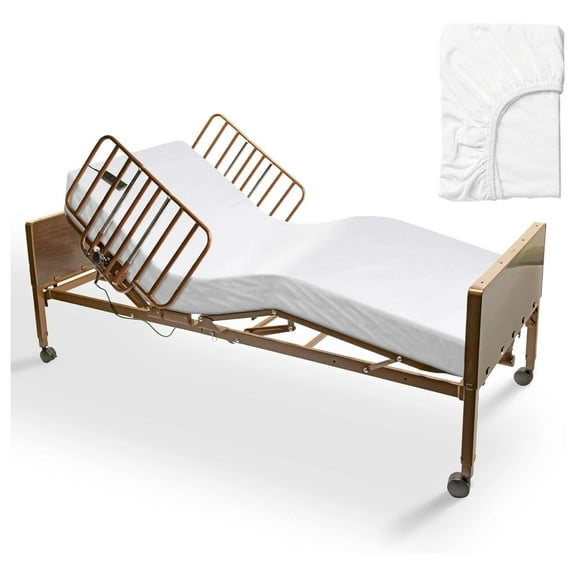 3 Pack - Thick Heavy Weigh Fitted Hospital Bed Sheets, Soft Knitted Jersey Knit Sheet, 36"x84"x16"