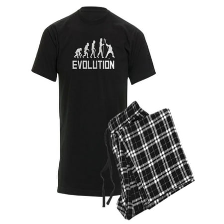 

CafePress - Hockey Evolution Pajamas - Men s Dark Pajamas