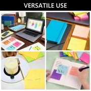 Tripumer 8 Pack Bright Sticky Pads Sticky Notes 3 x 3 in Self-Stick Note Pads 8 Colors