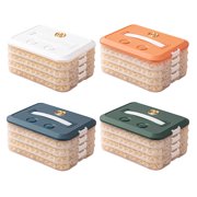 Stackable Cookie Container With Time Recorder and Handle Multiple Layer Storage Solution Kitchen Supplies