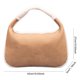 thumbnail image 4 of Bolso Hobo Hombro Mujer Cuero PU Color Sólido Con para El Viajes Compras, 4 of 9