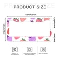 thumbnail image 6 of Colorful Strawberry License Plate Frames Universal Aluminum Tag Holder Cover with 2 Holes Screws for Front Rear Car Plate Decor 12x6 Inch for Women Men, 6 of 6
