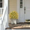 thumbnail image 4 of 23in Artificial Violet Ball Topiary Trees with Ground Spikes, 1 Pack Fake Artificial Bushes Plants,Faux Artificial Shrubs Tree for Indoor Outdoor Front Porch Decor (MC), 4 of 6