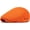 Orange, variant on Minzimin Mens/Wonman Breathable Mesh Summer Hat Adjustable Flat Cap Newsboy Beret Ivy Cap Irish Cabbie Fishing Hats