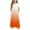 C-Orange, variant on GERsome Girl's Short Sleeve Crewneck Maxi Dress Loose Casual Holiday Beach Long Dress with Pocket for 4-14 Years Kids