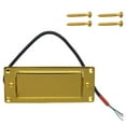 thumbnail image 4 of Runquan Electric Guitar Pickup Lightweight Music Instrument Parts Small Pickup Accs Golden, 4 of 8