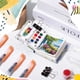 thumbnail image 3 of 12 Unidades Mini Portátil Acuarela Conjunto para Pintores Artistas Estudiantes Pintura Suministros C, 3 of 5