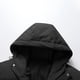 thumbnail image 4 of Puntoco Chaqueta De Algodón Cálida De Invierno De Color Sólido Con Capucha Informal Para Hombre, Parkas De Manga Larga, 4 of 7