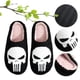 thumbnail image 5 of Casa Esponjosas Pantuflas Felpa Con Esqueleto Halloween Cómodas para El Invierno, 5 of 9