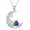 September, variant on Turtle Birthstone Necklace Ocean Turtle Pendant Necklace Jewelry Gift for Her Women