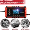 thumbnail image 2 of HLONK 12V/8A 24V/4A Car and Motorcycle Battery Charger Lead-Acid Battery Smart Charger Digital Display Car Trickle Charger Battery Start-Stop Repair Activation Charger, 2 of 7