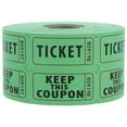 thumbnail image 1 of 500pcs Double Roll Raffle Tickets For Events Parties And Fundraisers Consecutively Numbered For Class Rewards Concerts And Holiday Celebrations, 1 of 8