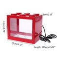 thumbnail image 3 of TUEUIO1，Usb Mini Aquarium Fish Tank With Led Lamp Light Betta Fish Fighting Cylinder - Snngv, 3 of 3