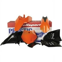Polisport - 90201 - Plastic Kit KTM 65SX '09-15 White rear fender - OE '11