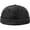 black, variant on Brimless Hat Docker Cap No Brim Hats Sailor Skullcap Dome Skull Caps Rolled Cuff Beanie Hip Hop Hats with Buckle for Men Women Teen