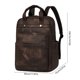 thumbnail image 3 of Mochila multifuncional de moda para mujer, de gran capacidad, material de PU impermeable, textura suave y diseño elegante para trabajo y escuela., 3 of 9