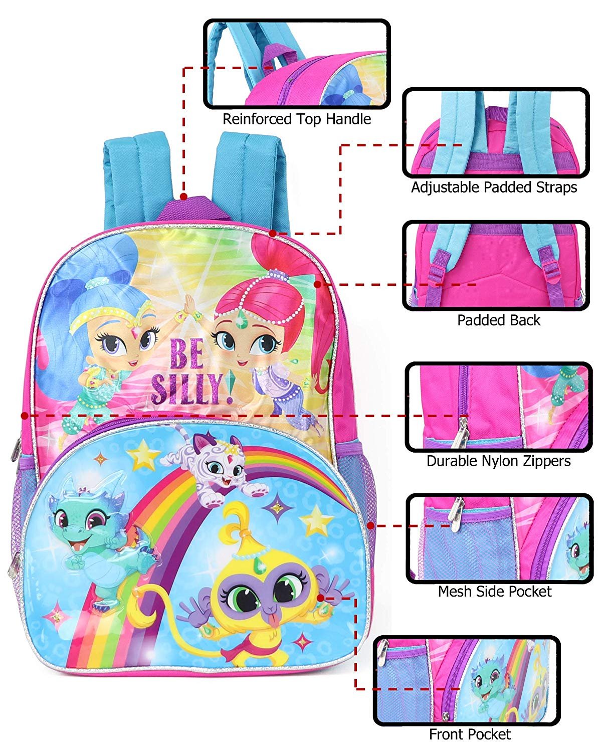 Nickelodeon Shimmer and Shine Backpack Backpack
