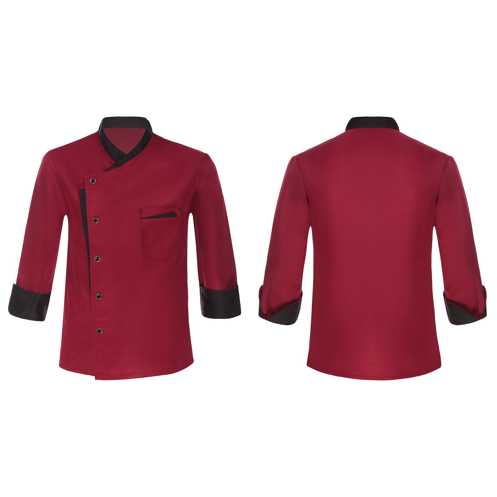 iiniim Unisex Chef Jacket Men